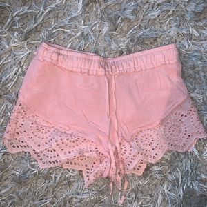 Pink shorts